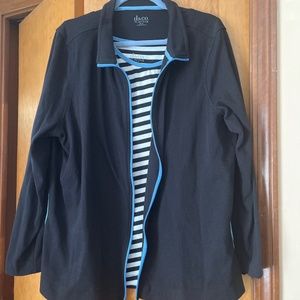 2 piece  jacket and top by D&CO
